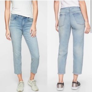 Athleta Sculptek Slim Straight Jeans Agate Wash 2P